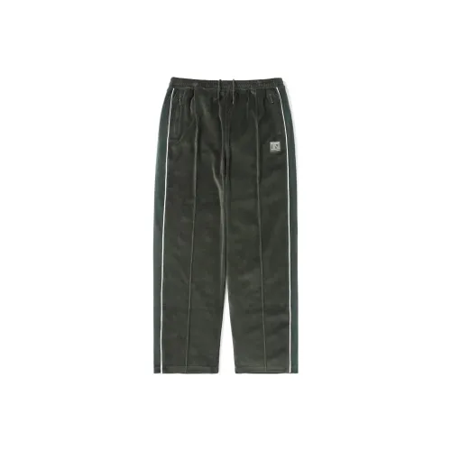 Thisisneverthat Велюр Track Pants Casual Pants Unisex Green