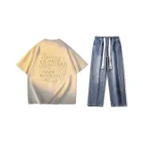 Абрикос (Абрикос + Темные джинсы)