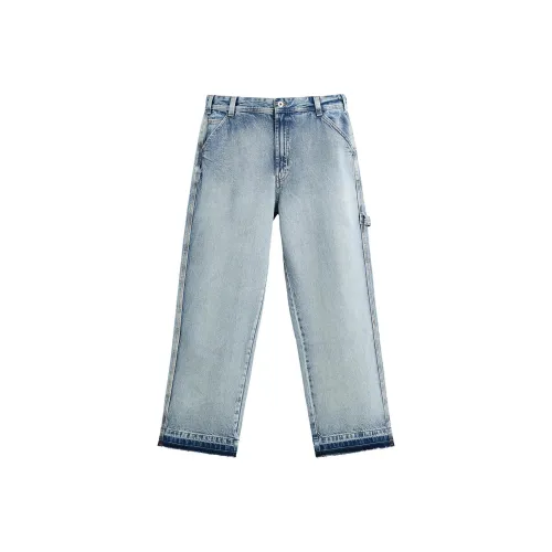 ZARA Light Blue Men's Jeans ZARA Светло-голубые мужские джинсы