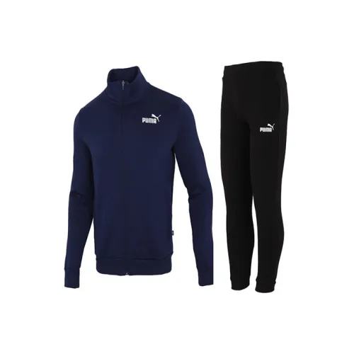 PUMA Clean Sweat Suit Мужская Повседневная Спортивная Одежда