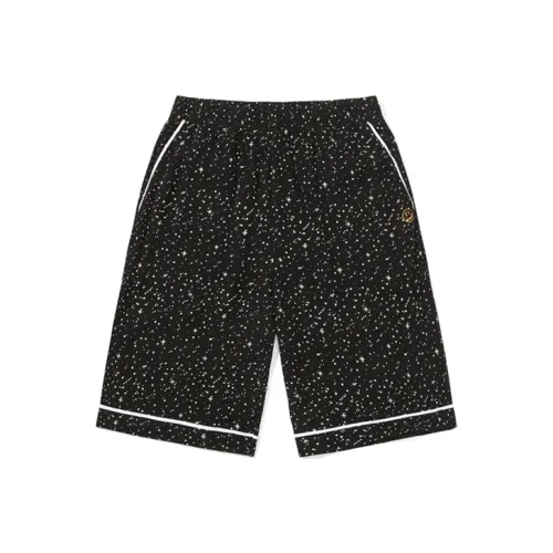 Drew House Smiley Collection Черные Унисекс Повседневные шорты