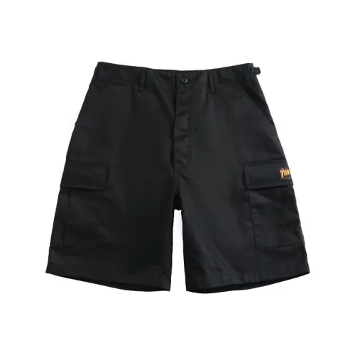 Thrasher x Rothco Шорты Японская версия Мужские Черные