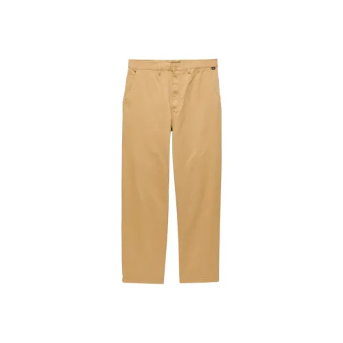Vans OFF THE WALL Аутентичный Chino Baggy Повседневные брюки Мужской Earth Желтый