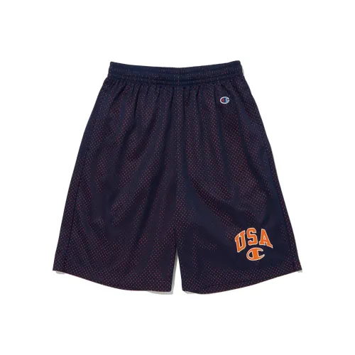 Champion Повседневные шорты Мужские Морской синий