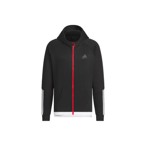 Adidas Баскетбол FW24 Куртки и Пальто Мужской Черный