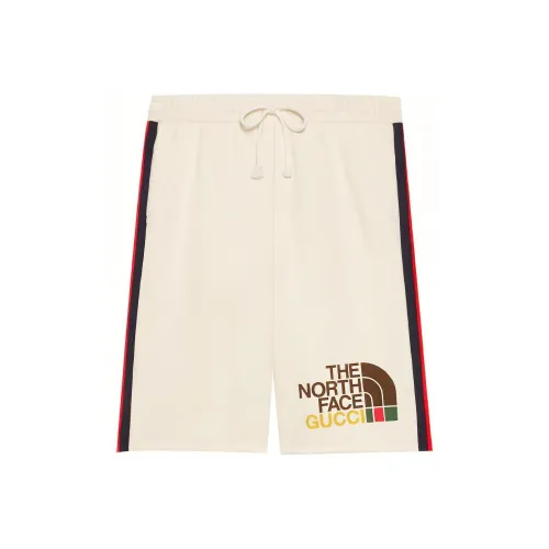 GUCCI Повседневные шорты Мужские Айвори Белый
