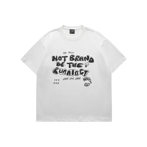 NOT BRAND ATTITUDE T-Shirt Унисекс Белый
