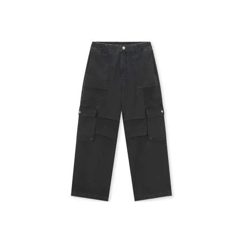 DICETINY Повседневные брюки Унисекс Черный