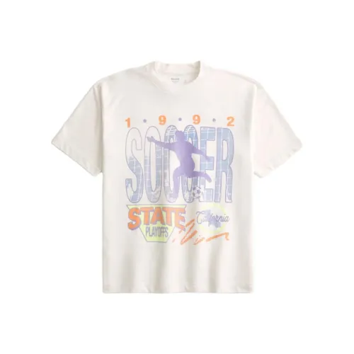 Hollister Белые Мужские T-рубашки