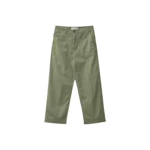 Piet Co-brand Оливковые Мужские Повседневные Брюки