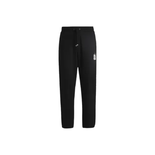 Hugo Boss Черные Мужские Вязаные Спортивные Штаны
