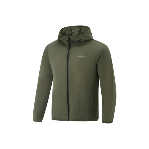 LINING Тренчкот Мужской Чайно-зеленый