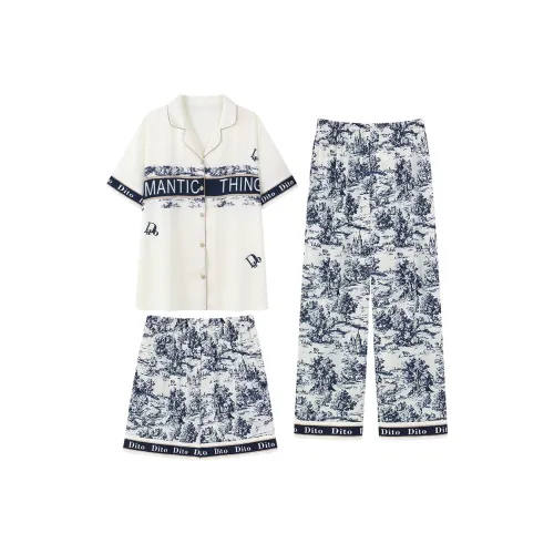 Qiao Ni Tong Пижамный комплект Женский Цвет на изображении