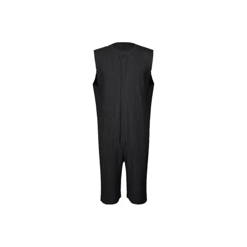 Homme Plissé Issey Miyake Черные Мужские Комбинезоны