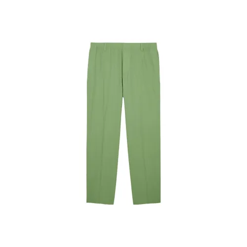 COS Зеленый Мужской костюм брюки