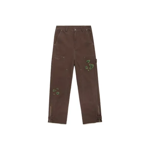 GUUKA TECH Повседневные брюки Мужские Кофейного цвета