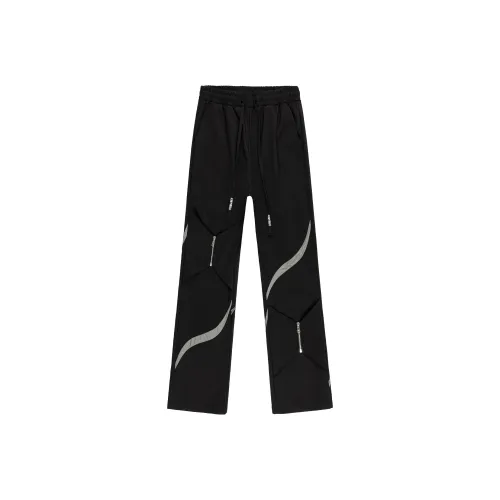 XINYINSU Повседневные брюки Унисекс Черный