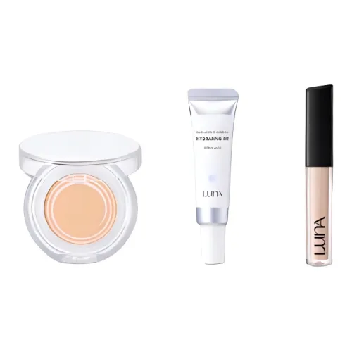Луна Длинный Долговременный Маскирующий Наборы косметики Прозрачный Увлажняющий 12,5г+10мл+4,5г