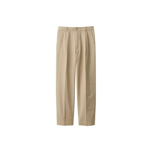 MUJI Light Beige Men's Casual Pants MUJI Светло-бежевые Мужские Повседневные Штаны