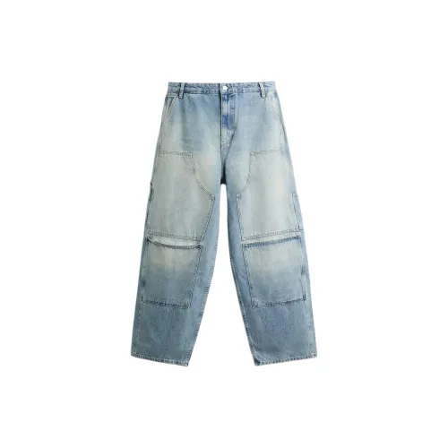 ZARA Medium Blue Men's Jeans ZARA Средне-синие мужские джинсы