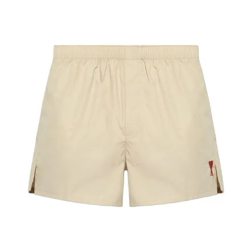 AMIPARIS Повседневные шорты Мужские Бежево-желтые