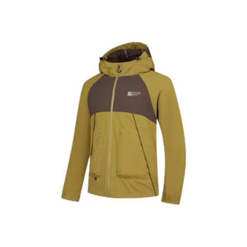 QIAODAN Sports Life Collection Тренчкот Мужской Пробка Желтый Темно-Верблюжий Коричневый