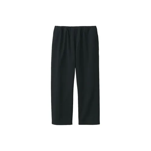 Muji Черные Унисекс Повседневные Брюки