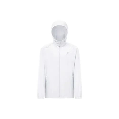 XTEP Sports Life Collection Тренчкот Мужской Pearl White