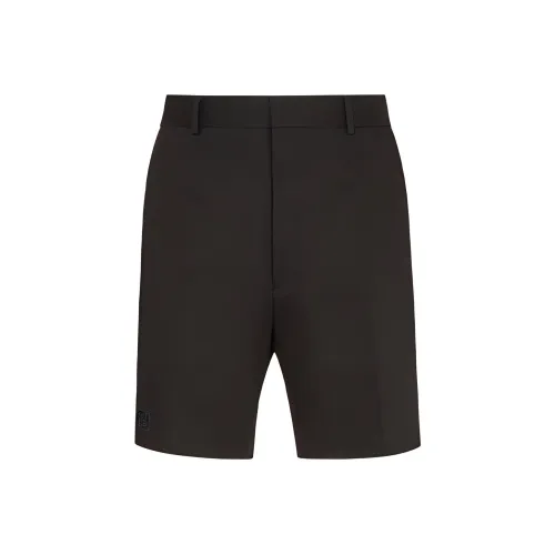 FENDI FW21 Повседневные шорты Мужские Черные