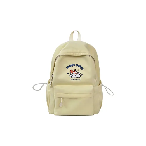 Touch Moon Нейлоновый рюкзак стандартный унисекс желтый белый фиолетовый черный