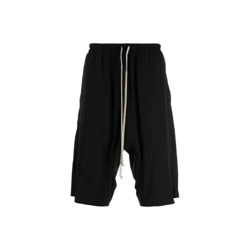 RICK OWENS Черные Мужские Повседневные Шорты