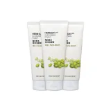 Цвет: зеленая фасоль  
Пена: очищающее средство  
Молоко: 170 г * 3