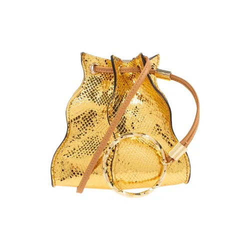 Ulla Johnson Козья кожа Сумка на плечо Женская Золотая