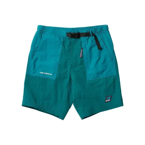 Дворцовый X New Balance Co Branded Summer Collection Зеленые Унисекс Шорты карго