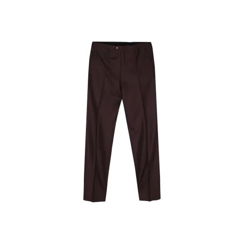 Corneliani SS24 Костюм Брюки Мужские Бордо Красный