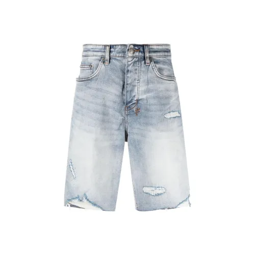 Ksubi Blue Men's Denim Shorts Ksubi Синий Мужские Джинсовые Шорты