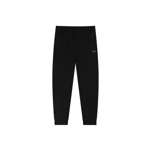 361° Вязаные тренировочные брюки мужские супер-черный