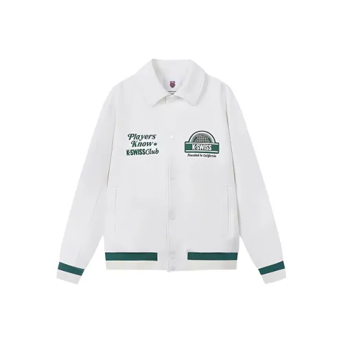 KSWISS Куртки и Пальто Мужской Белый эвриалы