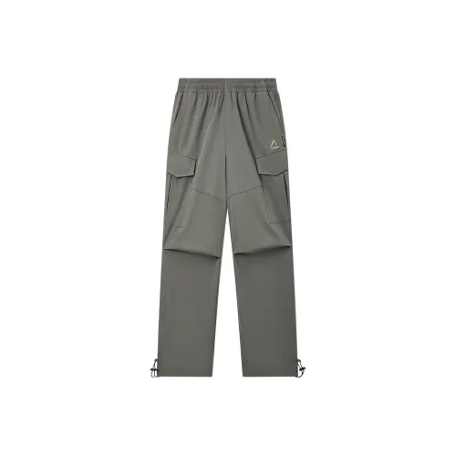 PEAK Вязаные тренировочные штаны унисекс чайно-зеленого цвета