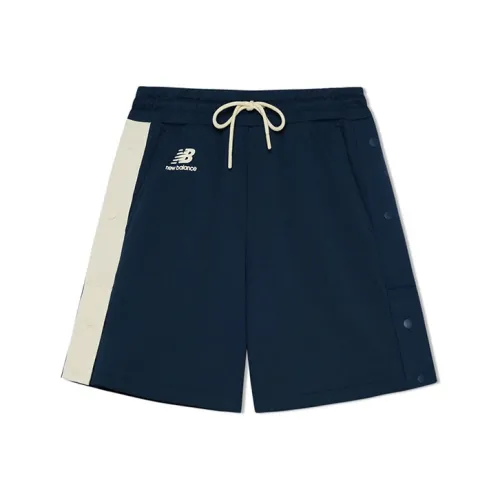 New Balance Повседневные шорты Мужские Темно-синие