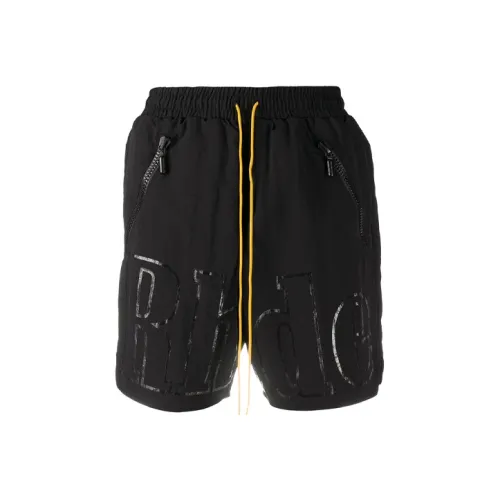 RHUDE Черные Мужские Повседневные Шорты