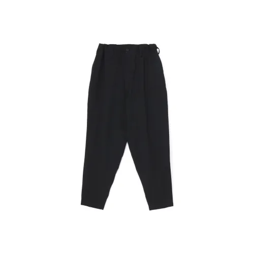 Yohji Yamamoto Черные Мужские Брюки-Костюм