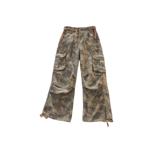 FEIERDAOSHANGDEMAO Джинсы Мужские Камуфляж