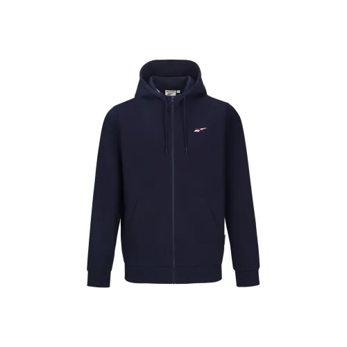 Reebok Темно-синяя унисекс куртка