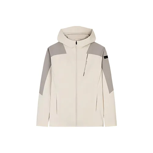 ANTA ZONGXUNXILIE Тренчкот Мужской Сосна Дымчато-серый Мел