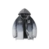 Чёрный (с капюшоном, имитация двухслойности) 8892