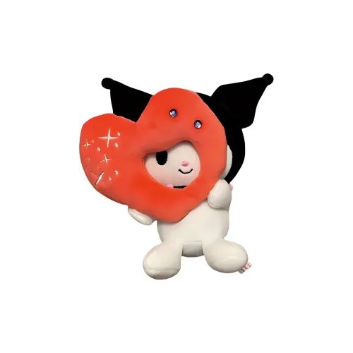 Санрио Куроми Hug Сердце Куклы Плюшевый Подвеска Трубы Высокие