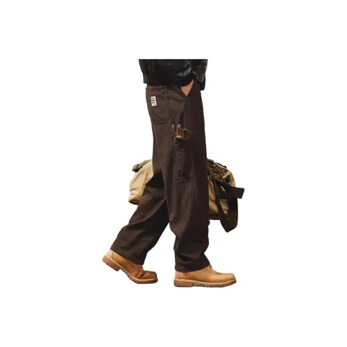 GELANLU Весна Карго Брюки Унисекс Базовый COLORS Черный Серый Белый ETC