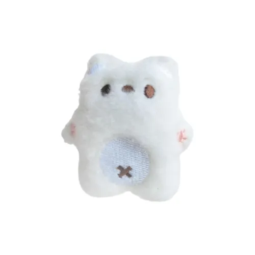 AIQINGCAOZHILIANWANJU Милый Скрипучий Медвежонок Брелок Кукла Плюшевая Подвеска 8 см Высокий