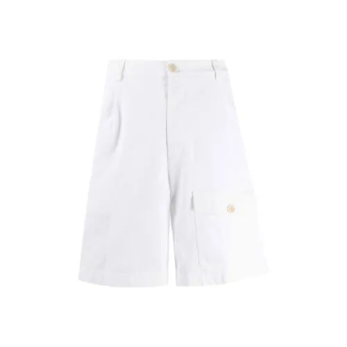 PRADA Белые Мужские Карго Шорты